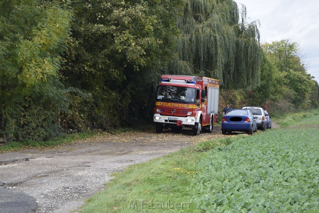 Einsatz BF Koeln PKW im See Koeln Esch P318.JPG - Miklos Laubert